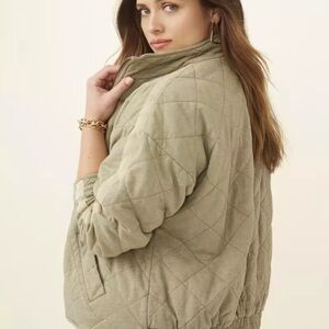 Bagatelle Quilted Bomber Jacket